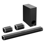 boAt Aavante Bar 2400 5.1CH Soundbar with 180W RMS, Wired Subwoofer, 2 Rear Satellites, Signature Sound, Multi Compatibility, EQ Modes & Remote Control(Seald Pack) - Image 2