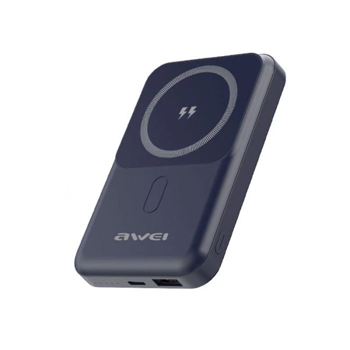 Awei P139K 10000mAh Magnetic Wireless Power Bank - Image 2