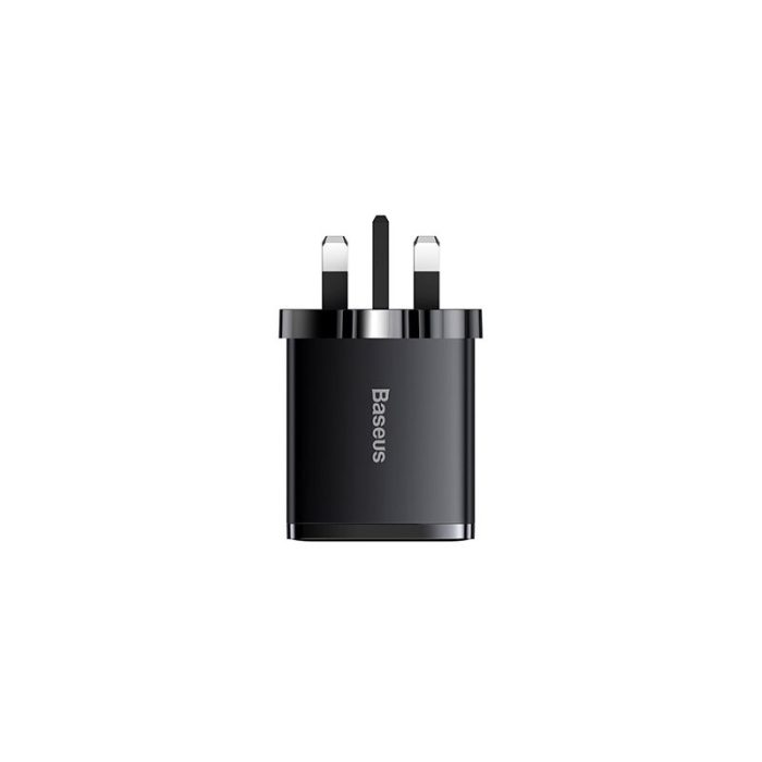 Baseus 30W 2U+C Compact Fast Charger Adapter - Image 1