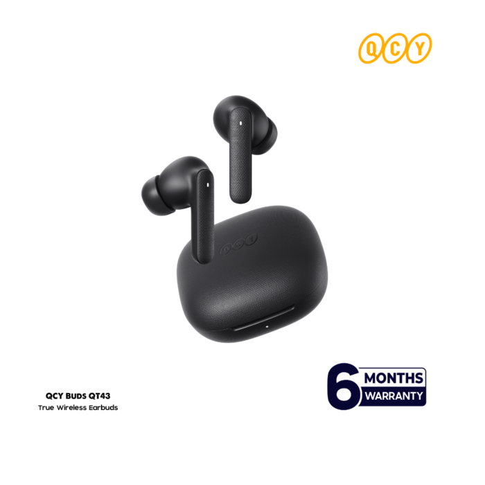 QCY Buds QT43 True Wireless Earbuds - Image 1