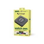 ONN Android TV 4K UHD Streaming Device with Voice Remote Control Google Assistant