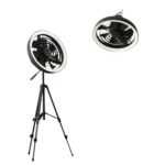 JISULIFE FA17 Outdoor LED Ceiling Fan  With Stand