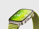 Huawei Fit 4 Pro Titanium Green Aluminium Case Watch - Image 2