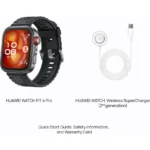 Huawei Fit 4 Pro Matt Black Aluminium Case Watch - Image 5