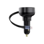 Baseus Enjoyment Pro Retractable Car Charger 60W