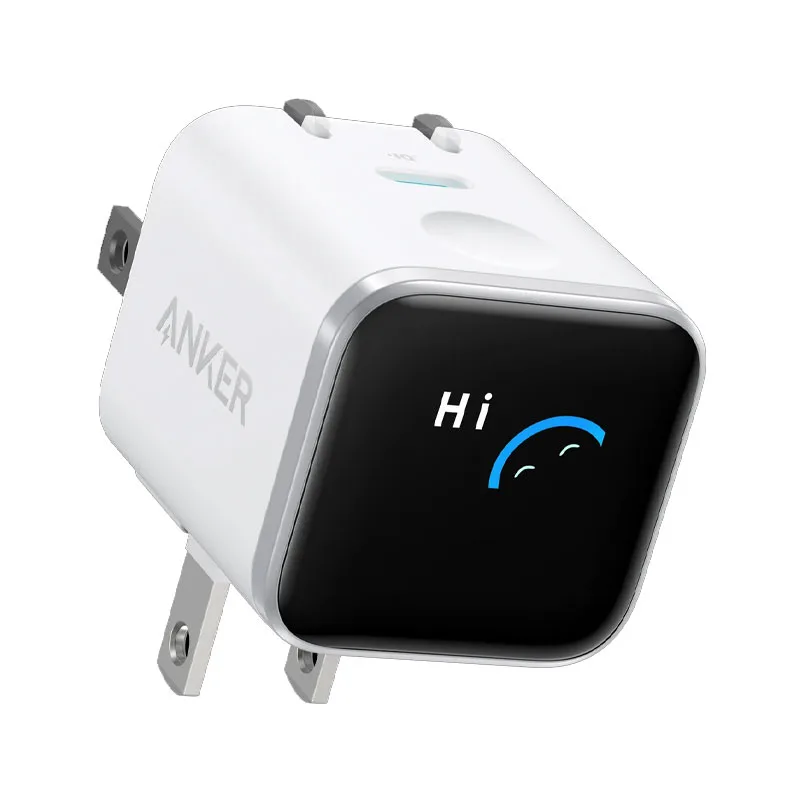 anker-nano-45w-smart-display-charger-white Anker Nano 45W Smart Display Fast Charger (18 MONTHS WARRANTY) - Image 1
